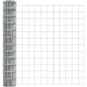 vidaXL Clôture européenne 1 x 25 m fer revêtu de PVC