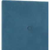 vidaXL Tête de lit bleu foncé 90 cm velours