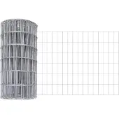 vidaXL Clôture Euro 0,4 x 50 m fer revêtu de PVC