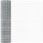 vidaXL Clôture européenne 1 x 25 m fer revêtu de PVC