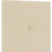 vidaXL Tête de lit réglable en hauteur avec tête de lit crème 144 cm tissu
