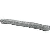 vidaXL : Clôture en panneaux soudés, 1,2 x 10 mètres, acier galvanisé, couleur argent