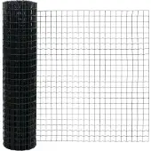 vidaXL Clôture Euro Gris 1,2 x 25 m Fer revêtu de PVC