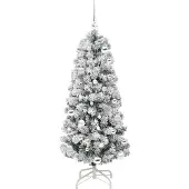 vidaXL Sapin de Noël Artificiel à Branches Articulées 150 cm PVC