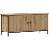 vidaXL Meubles TV, 100 x 35 x 45 cm, imitation chêne artisanal, panneaux de particules