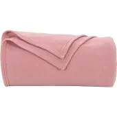 vidaXL Jeté Rose 240 x 220 cm Toison