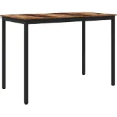 vidaXL Table haute en bois composite