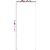 vidaXL Tapis rectangulaires SIROLO Crème 200 x 80 cm
