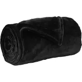 vidaXL Jeté Noir 240 x 270 cm Toison