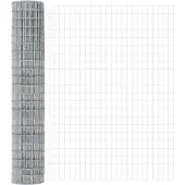 vidaXL Clôture européenne 1,5 x 10 m fer revêtu de PVC