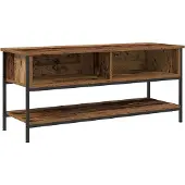 vidaXL Ensemble de meubles TV , 100 x 35 x 45 cm, en bois massif et panneaux de particules