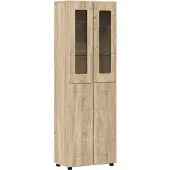 vidaXL Ensemble de meubles TV avec étagère FLORIN, 3 pièces, en bois d'ingénierie chêne Sonoma