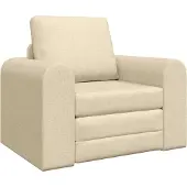 vidaXL Canapé-lit crème 98 x 71 x 83 cm tissu