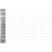 vidaXL Clôture en fil d'acier galvanisé, soudée, 25 x 1 mètre