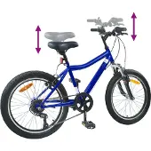vidaXL Vélo pour enfants 20 pouces 6-Speed pour 6-11 ans bleu foncé