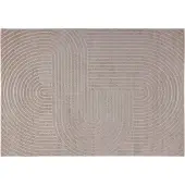 vidaXL Tapis de salon PALMERAS Beige 340 x 240 cm Polyester
