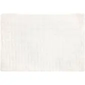 vidaXL Couverture en Fourrure de Lapin Synthétique 4 pcs Blanc