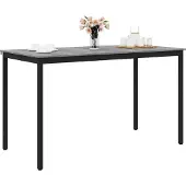 vidaXL Table haute en aggloméré, rectangulaire