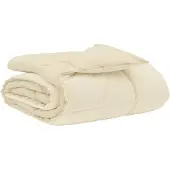 vidaXL Couverture de lit toute saison, 200 x 240 cm, 4 saisons, couleur crème