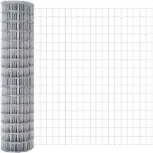 vidaXL Clôture Euro 1,2 x 25 m en fer recouvert de PVC