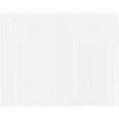 vidaXL Rideau en Dentelle Floral Blanc 280 x 600 cm Polyester