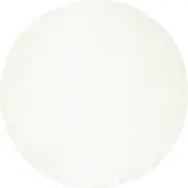 vidaXL Tapis antidérapant en fourrure synthétique Olite Crème Ø 120 cm Polyester