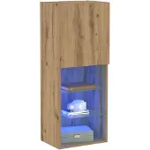 vidaXL Ensemble de meubles TV Chêne Artisan 40,5 x 30 x 102 cm Bois composite