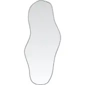 vidaXL Miroir mural Argenté 80x35 cm