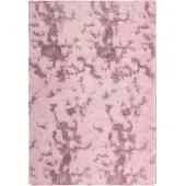 vidaXL Tapis Shaggy à poils longs NAVARRA rose poudré 200x290 cm