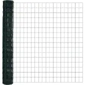 vidaXL Clôture Euro Vert 1,6 x 10 m Fer revêtu de PVC