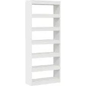 vidaXL Bibliothèque / Séparateur de pièce blanche 80x30x198 cm