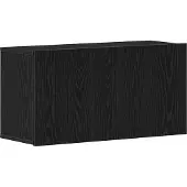 vidaXL Armoire TV Chêne noir 80 x 30 x 41 cm Bois composite