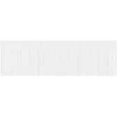 vidaXL Rideau en Dentelle Floral Blanc 180 x 900 cm Polyester