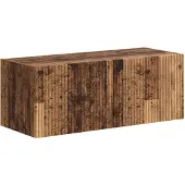 vidaXL Ensemble d'armoires TV mural 4 pcs Bois ancien