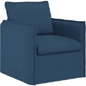 vidaXL Canapé bleu 195 x 82 x 85 cm Tissu
