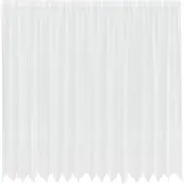 vidaXL Rideau en Dentelle Floral Blanc 245 x 400 cm Polyester