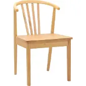 vidaXL - 2 chaises de salle à manger, bois massif en caoutchouc naturel, 51 x 61 x 80,5 cm