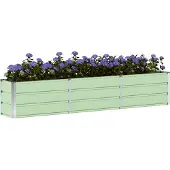 vidaXL Jardinière Vert 240 X 40 X 45 Cm Acier