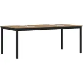 vidaXL Tables de salle à manger, lot de 2, 180 x 90 x 75 cm, aggloméré