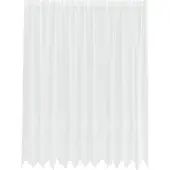 vidaXL Rideau en Dentelle Floral Blanc 200 x 300 cm Polyester