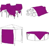 vidaXL Bâche de protection pour plantes, transparente, 1 x 2 m, PE