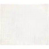 vidaXL Couverture en Fourrure de Lapin Synthétique 4 pcs Blanc