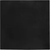 vidaXL Tapis antidérapant en Fourrure artificielle de lapin OLITE Noir