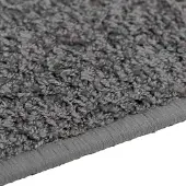 vidaXL Chemin de tapis Gris 50 x 150 cm 100% polypropylène Tuft