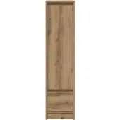 vidaXL Highboard Chêne Artisan 29,5x34x119,5 cm Matériau dérivé du bois