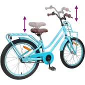 vidaXL Vélo enfant 20 pouces pour 6-11 ans bleu ciel