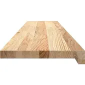 vidaXL Marches d'escalier 4pcs non traité 120x25x2cm bois chêne massif