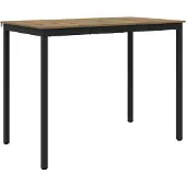 vidaXL Table haute en bois composite