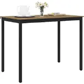 vidaXL Table haute en aggloméré, rectangulaire