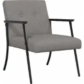 vidaXL fauteuil Taupe 59 x 75 x 78 cm tissu